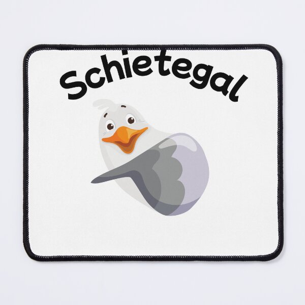 Item preview, Funny seagull cartoon – North German humor | Humorous coastal bird designed and sold by Fies-und-Fein.