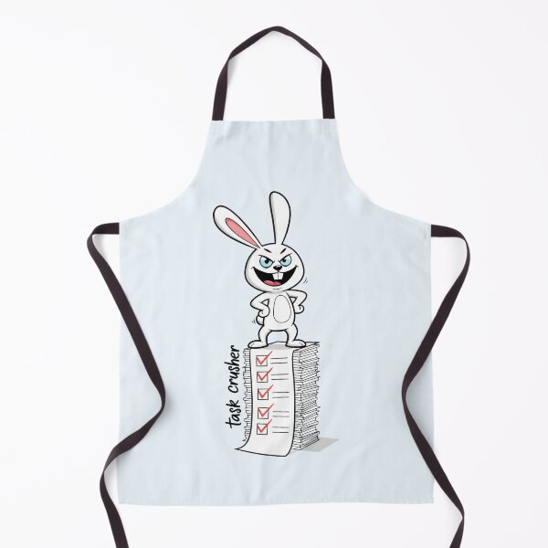 Item preview, Task Crusher Bunny Productivity Checklist designed and sold by Animepic222.