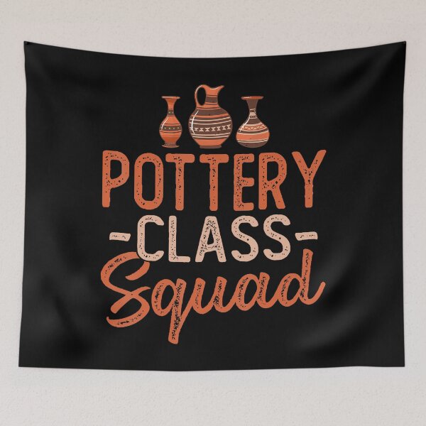 Item preview, Pottery Class Squad - Ceramics Artist Clay Pottery Gifts designed and sold by GeorgeneCharlo.