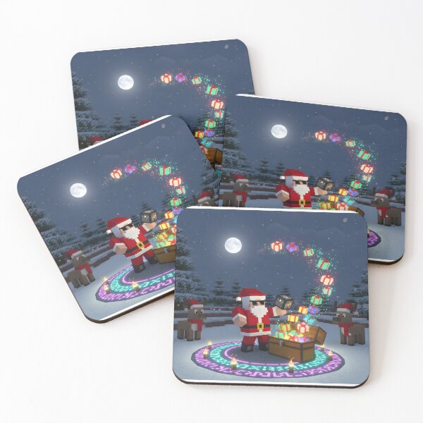 Item preview, Pixel Santa Magic Gifts designed and sold by ReykorShop.