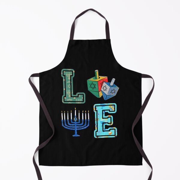Item preview, Happy Hanukkah 2025 Jewish Holiday Love Menorah Dreidel Kids designed and sold by MariaEdna1.