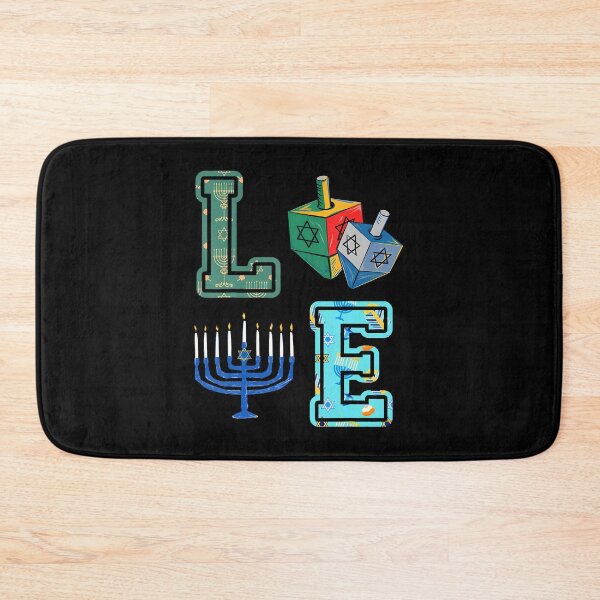 Item preview, Happy Hanukkah 2025 Jewish Holiday Love Menorah Dreidel Kids designed and sold by MariaEdna1.