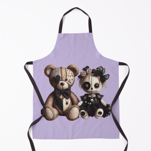 Item preview, Little Stitch-ups "Ted and Doll" designed and sold by JacquiTaylorArt.