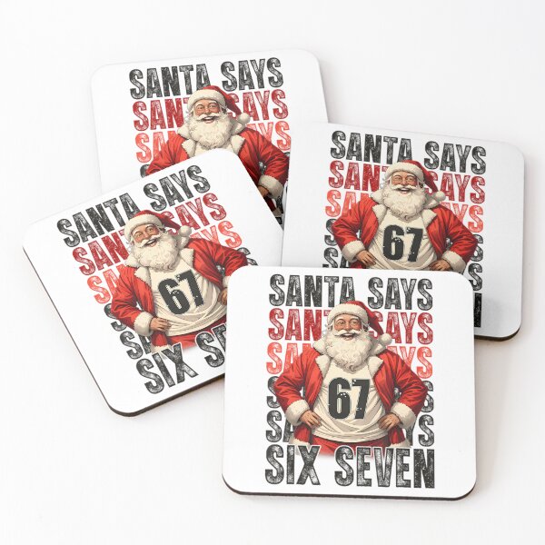 Item preview, Bruh Claus Santa Says Holiday Six Happy Seven Retro Santa designed and sold by ChadnoSmith.