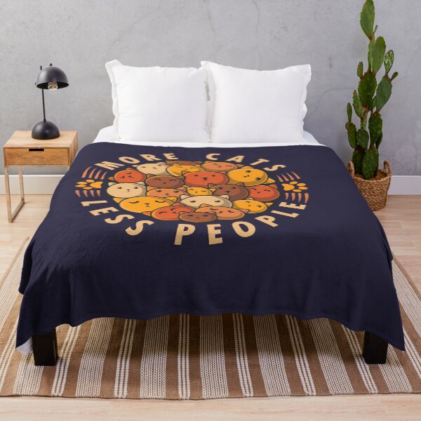 Item preview, MORE CATS LESS PEOPLE - Funny Introvert Kitten Pile designed and sold by erion5k.