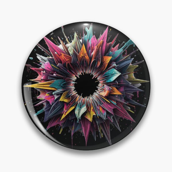 Item preview, Explosive Color Burst • Abstract Street Art Pop Art Design designed and sold by PLUSHIWORLDtm.
