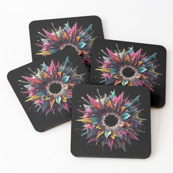 Item preview, Explosive Color Burst • Abstract Street Art Pop Art Design designed and sold by PLUSHIWORLDtm.