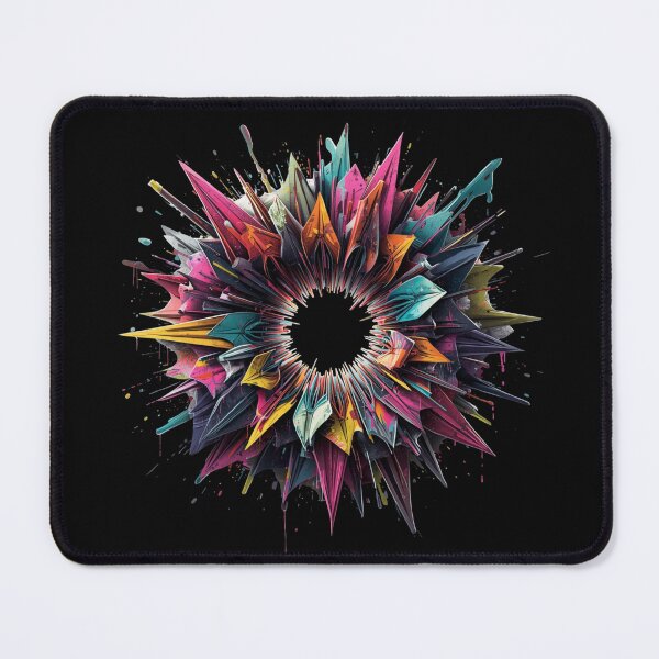 Item preview, Explosive Color Burst • Abstract Street Art Pop Art Design designed and sold by PLUSHIWORLDtm.