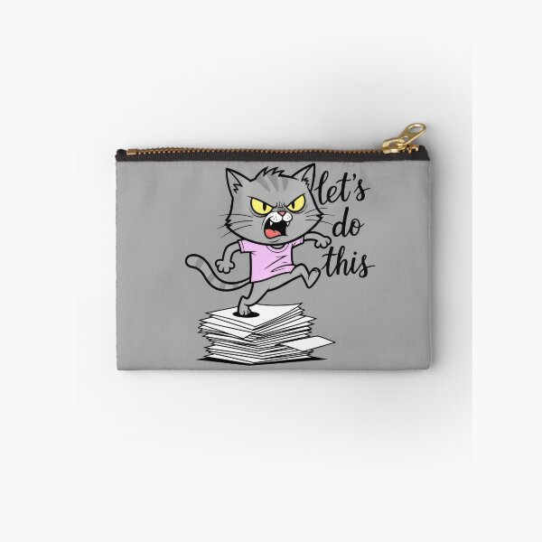 Item preview, Angry Cat Ready to Crush Tasks designed and sold by Animepic222.