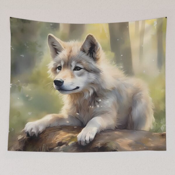 Item preview, Wild Wolf Cub designed and sold by CalmnessbyChoice.