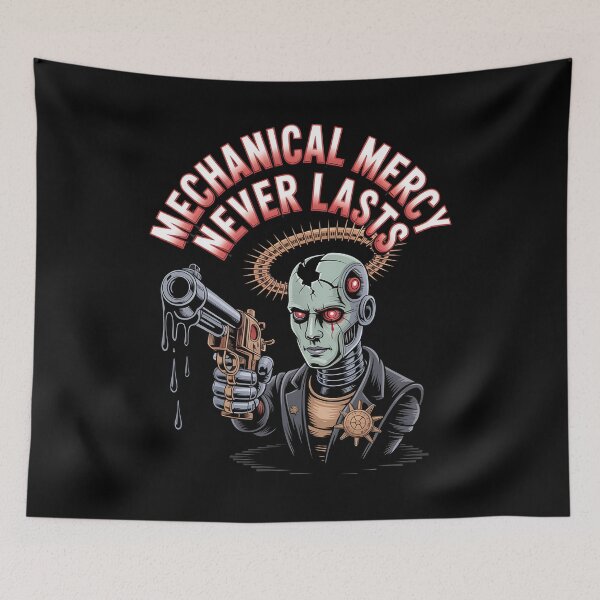 Item preview, gothic western - steampunk western - gothic cowboy - undead sheriff - ghost outlaw - haunted wild west - dark western - cowboy skull - spooky western - steampunk skull - brass and bone designed and sold by JansenGS.