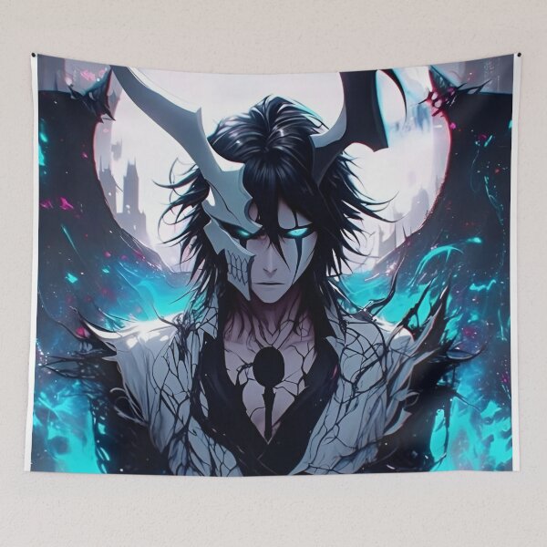Item preview, Eclipse Revenant – Horned Phantom of the Neon Void designed and sold by Dyan4.