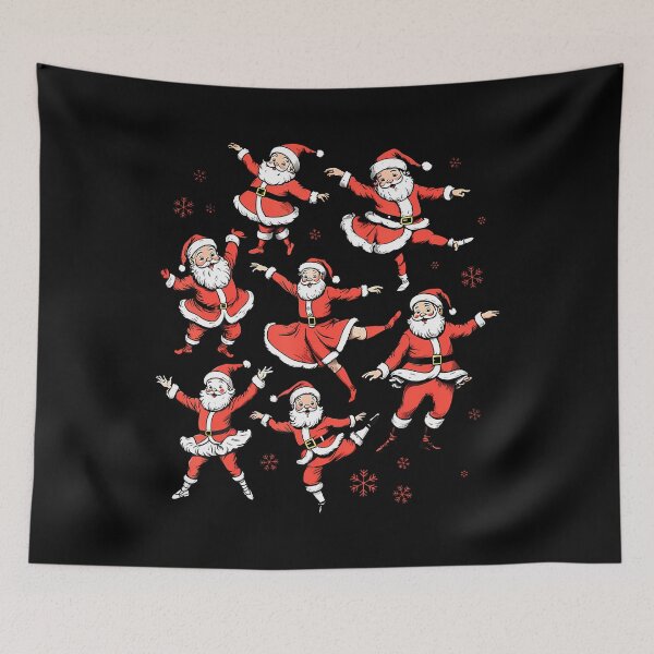 Item preview, Christmas Santa Claus Ballet Dancer Ballerina Dance Teacher designed and sold by MariaEdna1.