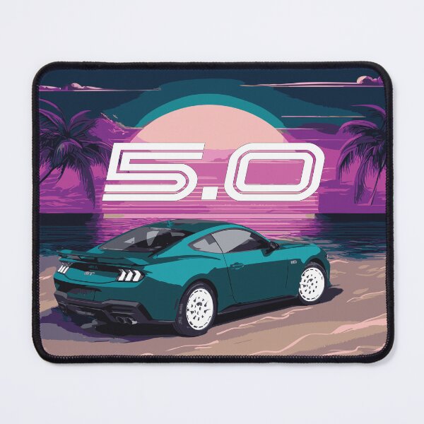 Item preview, Super RAD FX drift muscle car 7th gen COYOTE s650 Teal Neon Blue Mustang GT 5.0L V8 rtr designed and sold by cowtownCOWBOY.
