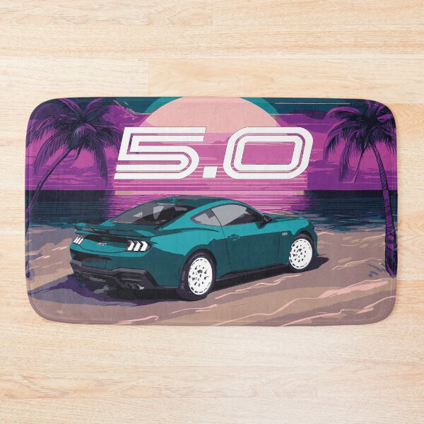 Item preview, Super RAD FX drift muscle car 7th gen COYOTE s650 Teal Neon Blue Mustang GT 5.0L V8 rtr designed and sold by cowtownCOWBOY.