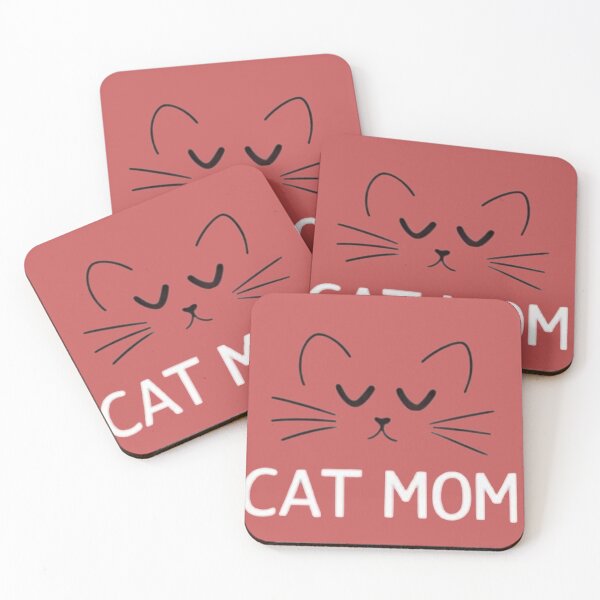 Item preview, The Best Cat Mom Ever | Simple Kawaii Cat Face Design.  designed and sold by ZyVoAli.