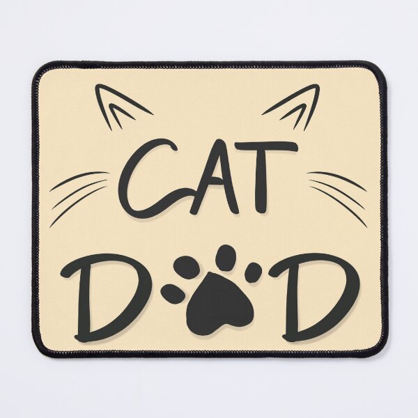 Item preview, Cat Dad - Cat Lovers - minimalist design designed and sold by PlainMaddiShop.