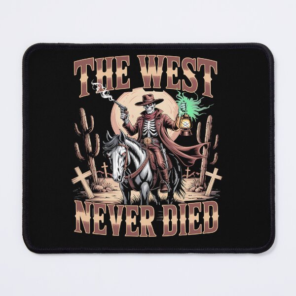 Item preview, gothic western - victorian steampunk - mechanical cowboy - clockwork outlaw - gears and guns - plague train - ghost train - haunted desert - occult western - skeletal cowboy designed and sold by JansenGS.