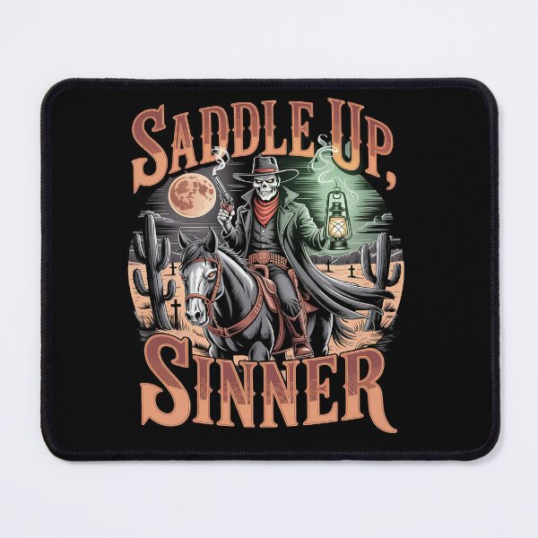 Item preview, gothic western - steampunk western - gothic cowboy - undead sheriff - ghost outlaw - haunted wild west - dark western - cowboy skull - spooky western - steampunk skull - brass and bone designed and sold by JansenGS.