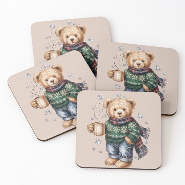 Item preview, Teddy Bear Cozy Winter designed and sold by tamdevo1.
