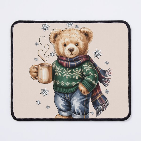 Item preview, Teddy Bear Cozy Winter designed and sold by Cute & Sassy Custom Gifting Boutiques.