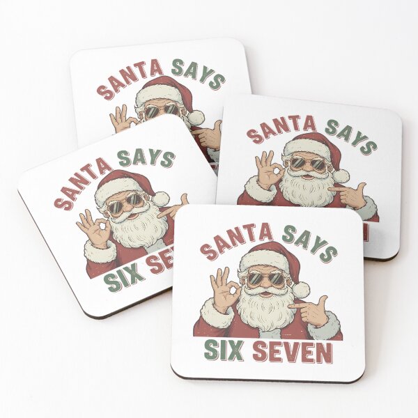 Item preview, Santa Claus Seven Six Happy Says Holiday Santa Retro Bruh designed and sold by ChadnoSmith.