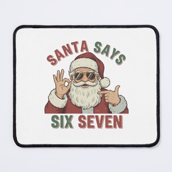 Item preview, Santa Claus Seven Six Happy Says Holiday Santa Retro Bruh designed and sold by ChadnoSmith.