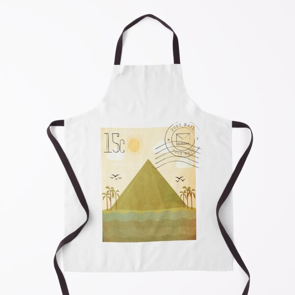 Item preview, Egypt Pyramid Travel Vintage Postage Stamp designed and sold by red-amber65.