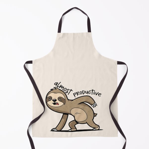 Item preview, Sloth Trying to Be Almost Productive designed and sold by Animepic222.