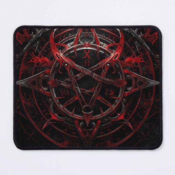 Item preview, Occult Biomechanical Sigil– Dark Esoteric – Infernal Rune Artwork – Gothic Metal designed and sold by DysmenShop.