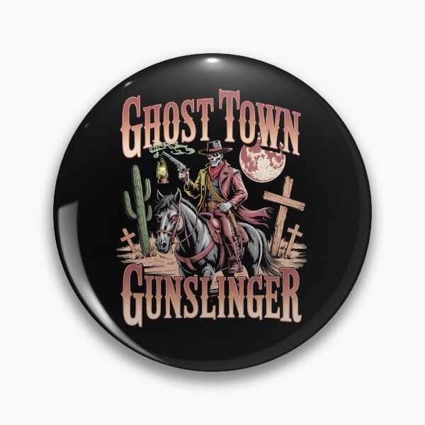 Item preview, gothic western - steampunk western - gothic cowboy - undead sheriff - ghost outlaw - haunted wild west - dark western - cowboy skull - spooky western - steampunk skull - brass and bone designed and sold by JansenGS.