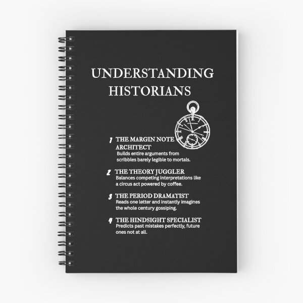 Item preview, Clever Historian Quote Graphic - Black designed and sold by PsyFlow35.