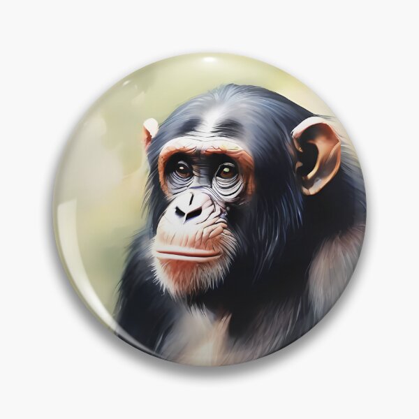 Item preview, Chimpanzee in Nature designed and sold by CalmnessbyChoice.