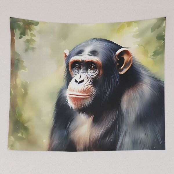 Item preview, Chimpanzee in Nature designed and sold by CalmnessbyChoice.