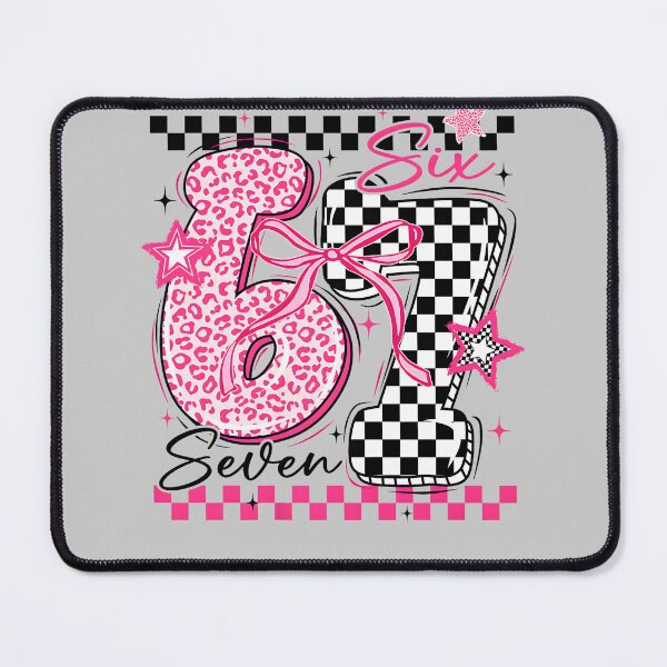 Item preview, 67 Leopard Checkered Funny Six Seven Meme 6-7 Teachers Kids designed and sold by mjohnson9.