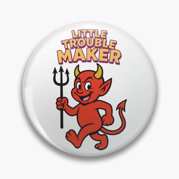 Item preview, Little Trouble Maker Devil Cartoon designed and sold by portokalis.
