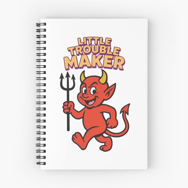 Item preview, Little Trouble Maker Devil Cartoon designed and sold by portokalis.