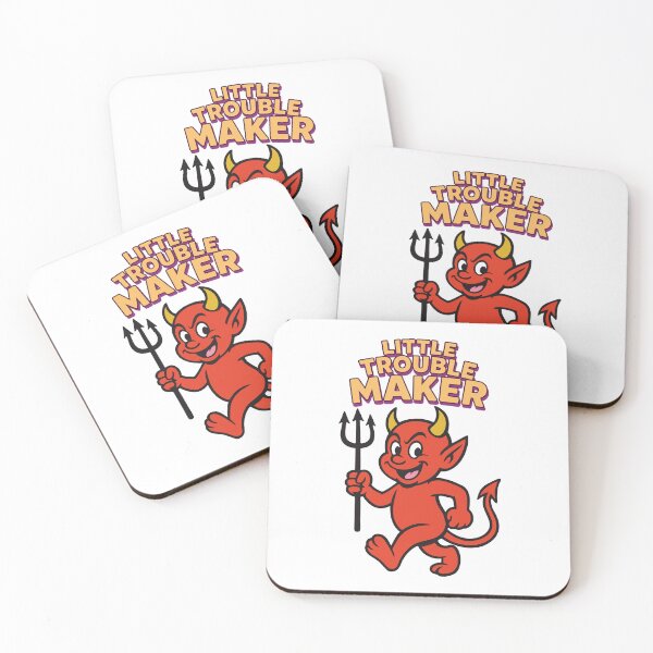 Item preview, Little Trouble Maker Devil Cartoon designed and sold by portokalis.
