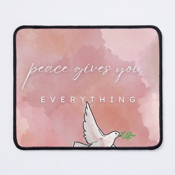 Item preview, Peace Gives You Everything – Dove Art designed and sold by TracedBySun.
