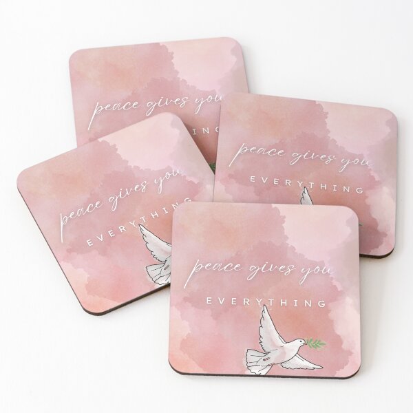 Item preview, Peace Gives You Everything – Dove Art designed and sold by TracedBySun.