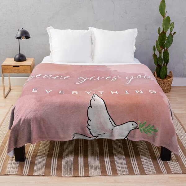 Item preview, Peace Gives You Everything – Dove Art designed and sold by TracedBySun.