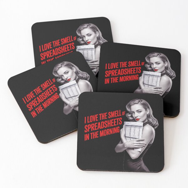 Item preview, Noir Spreadsheet Queen Vintage Office Humor Design designed and sold by Amanda's Factory.