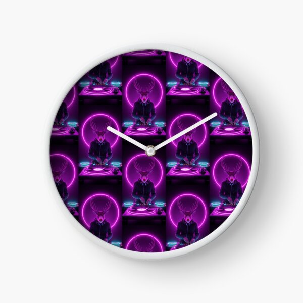 Item preview, Neon DJ Reindeer designed and sold by Itsheartshop.