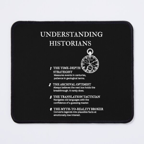 Item preview, Historian Job Definition Funny Tee - Black designed and sold by PsyFlow35.