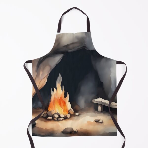 Item preview, Campfire in Cave designed and sold by CalmnessbyChoice.