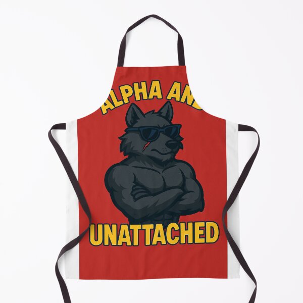 Item preview, Alpha and Unattached – Cool Muscular Wolf designed and sold by the-dovlat.