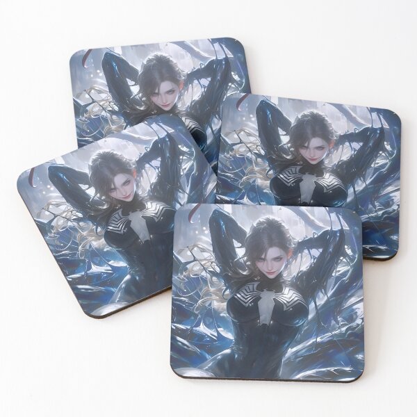 Item preview, Midnight Symbiont Queen – Dark Cyber Noir Artwork designed and sold by Dyan4.