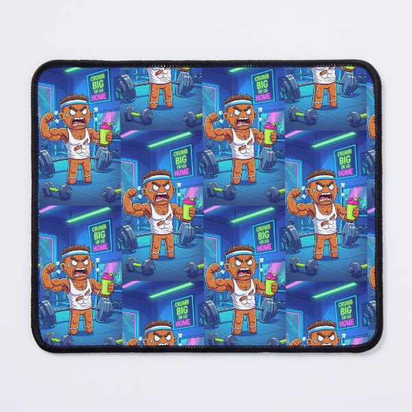 Item preview, Gingerbread Man Flexing His Bicep designed and sold by Itsheartshop.