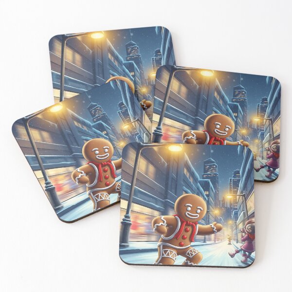 Item preview, Skateboarding Gingerbread Man designed and sold by Itsheartshop.