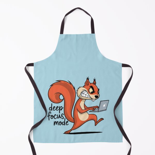Item preview, Squirrel in Deep Focus Mode Working designed and sold by Animepic222.